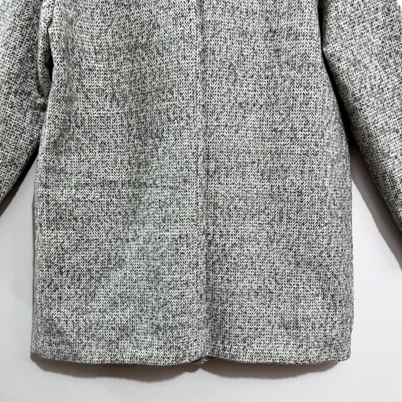 NWOT Avec Les Filles Herringbone Wool Blend Gray Cocoon Coat MSRP$199 - Picture 15 of 16